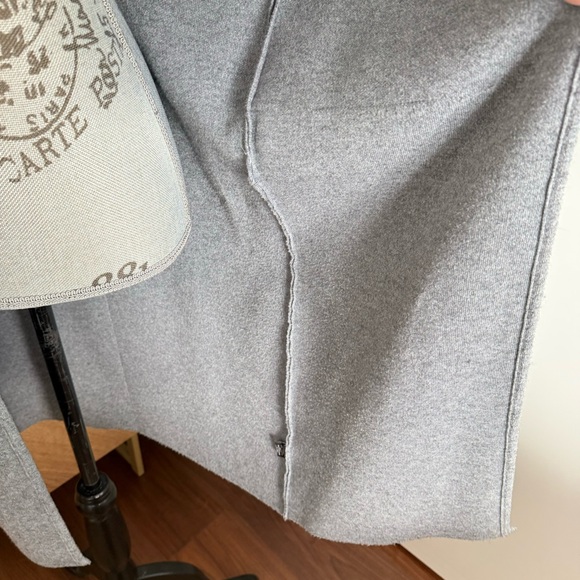 Akemi + Kin Long Felted Oversized Vest, one size - Picture 7 of 14